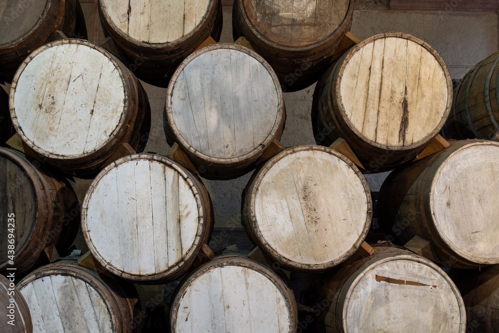 barrels of  tequila