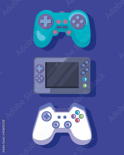 videogame controls set