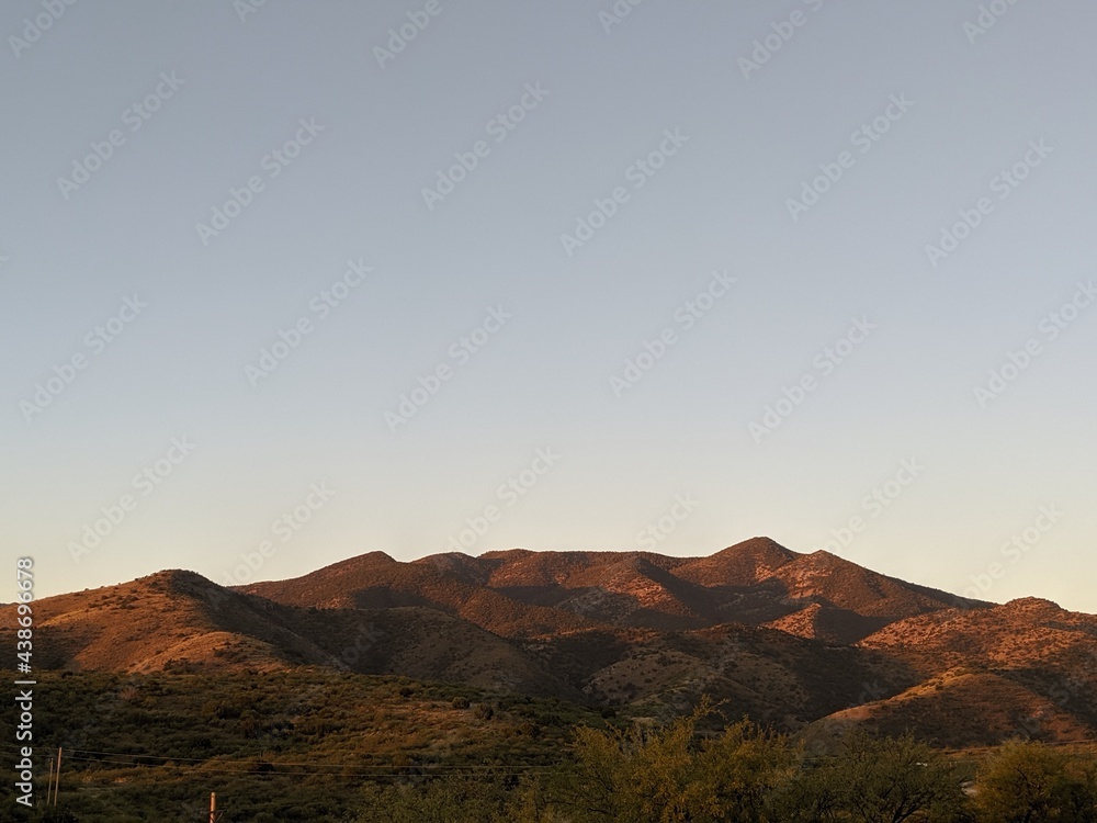 Obraz premium Desert Hills at Dusk