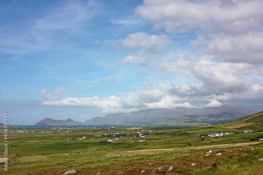 Ireland - Landscape with clouds