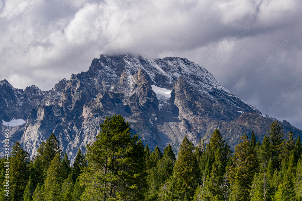 Obraz premium mountains and clouds