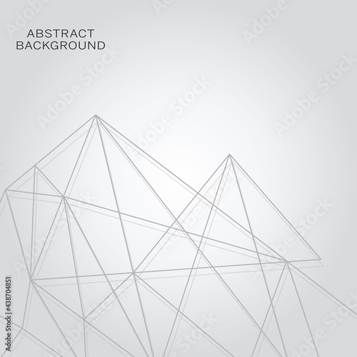 Vector technology background with linear abstract design.
