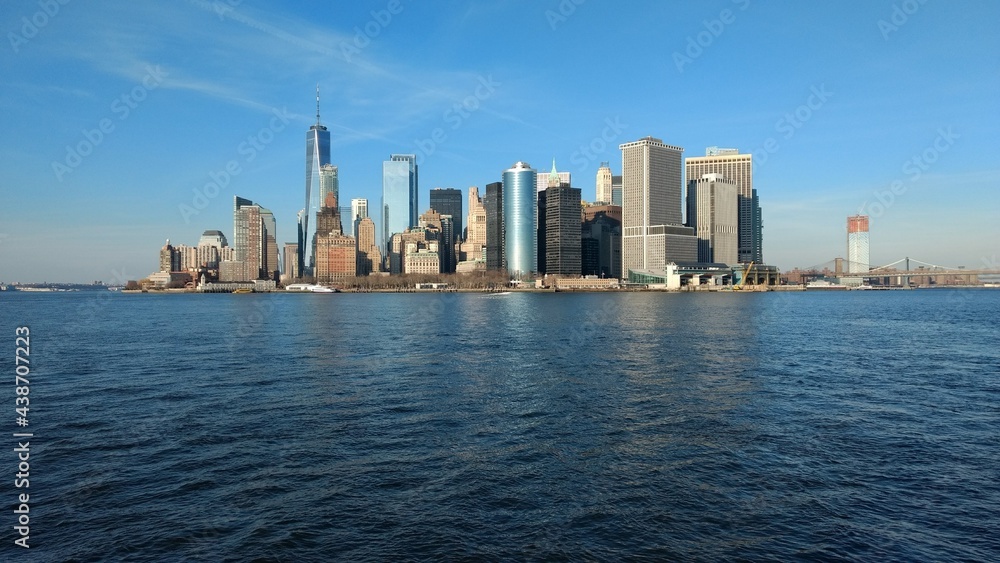Manhattan View in New York, United States of America, USA - Exposure Sites
