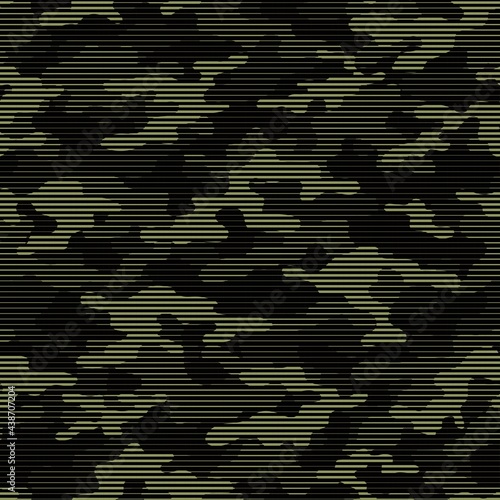 green military camouflage. vector seamless print. army camouflage for clothing or printing