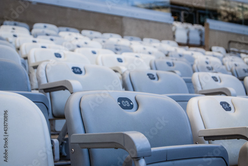 Grandstand Seats of Governor Magalhães Pinto Stadium (Mineirão), Belo Horizonte, Minas Gerais, Brazil