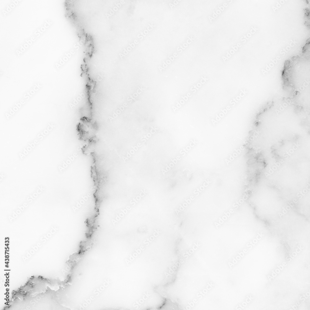 White marble texture background pattern with high resolution.