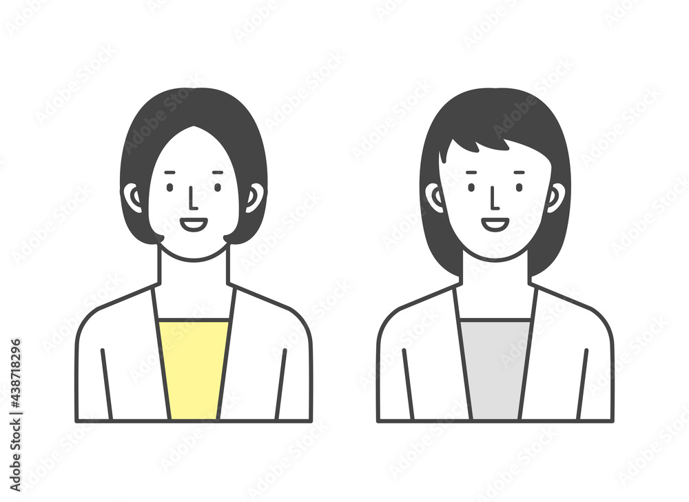 ビジネスマン ビジネスウーマン 女性 Illustration of a businessman woman. ビジネスマン ビジネスウーマン 女性 Illustration of a businessman woman.