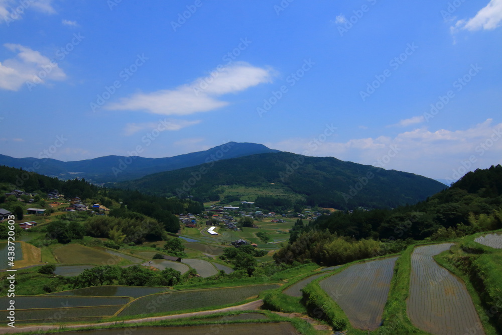 坂折棚田【岐阜県恵那市中野方町】 坂折棚田【岐阜県恵那市中野方町】