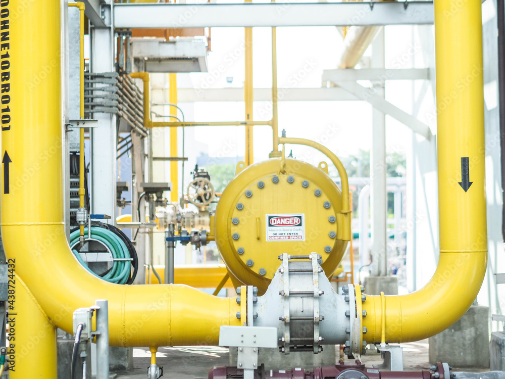 Foto de Check valve of inlet gas filter systems in combine cycle power ...