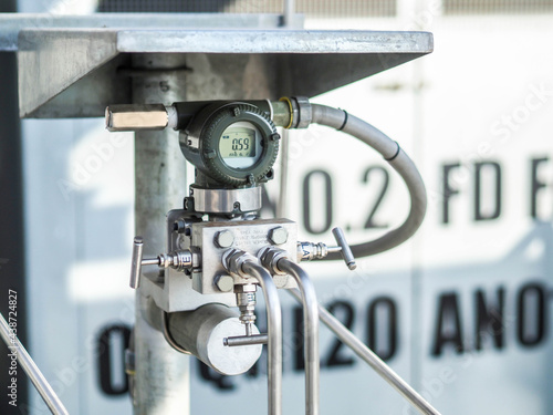 Pressure transmitter for measurement level of tank at Heat recovery steam generator in Combined-Cycle Co-Generation Power Plant with closed up