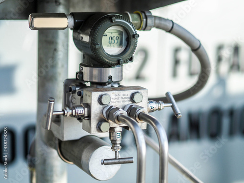 Pressure transmitter for measurement level of tank at Heat recovery steam generator in Combined-Cycle Co-Generation Power Plant with closed up