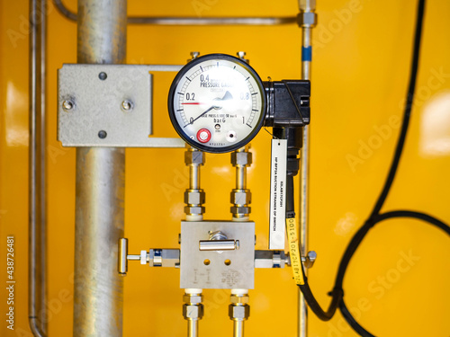 Diff-Pressure switch for measurement level of tank at Heat recovery steam generator in Combined-Cycle Co-Generation Power Plant with closed up