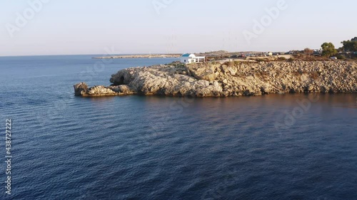 Agioi Anargyri Church at Cape Greco. Famagusta District, Cyprus photo