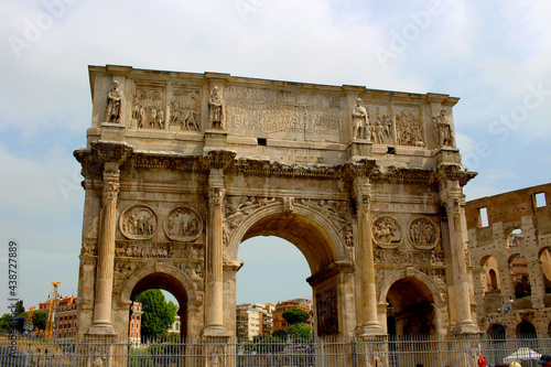 イタリア ローマ コンスタンティヌスの凱旋門