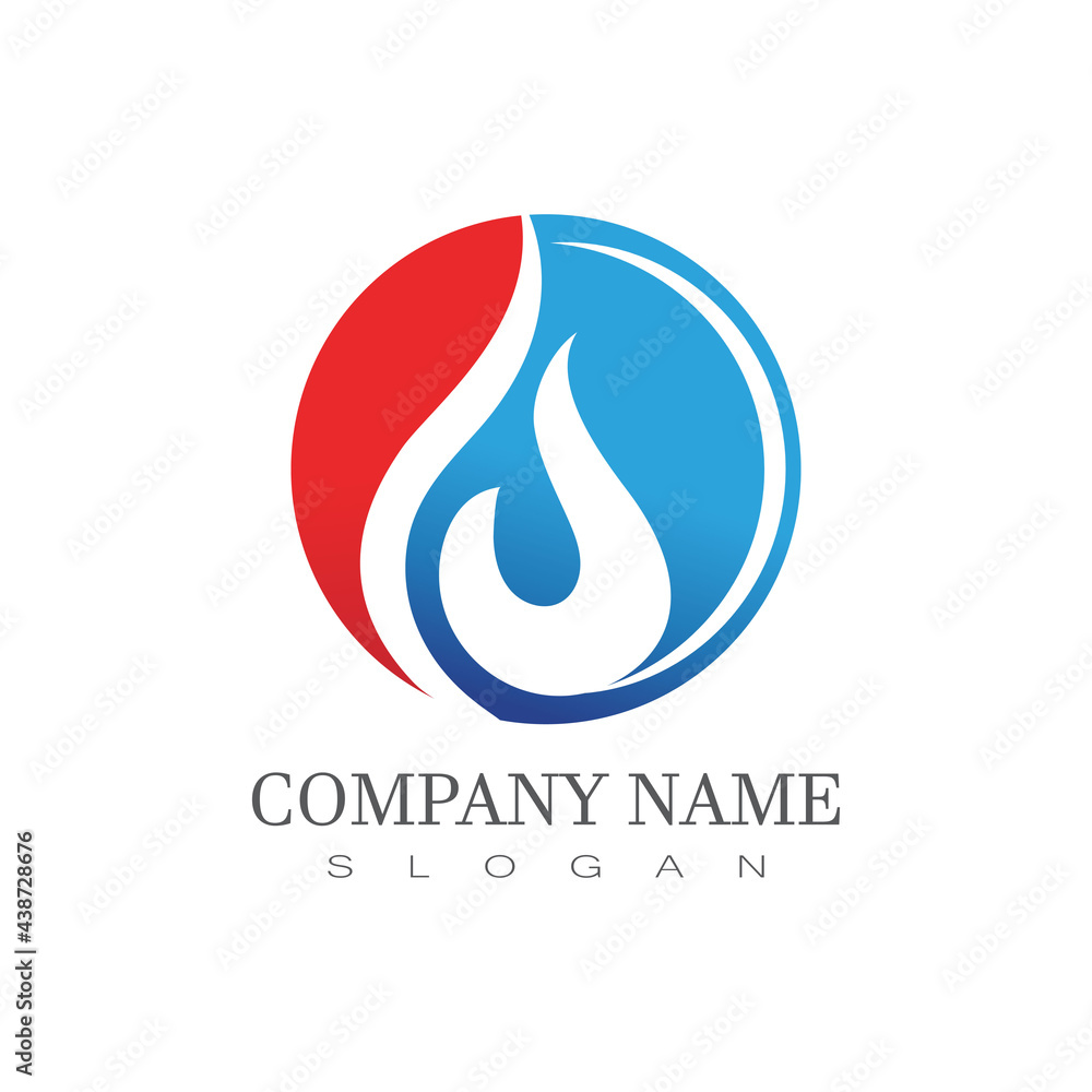 Fire flame vector illustration design template Fire flame vector illustration design template