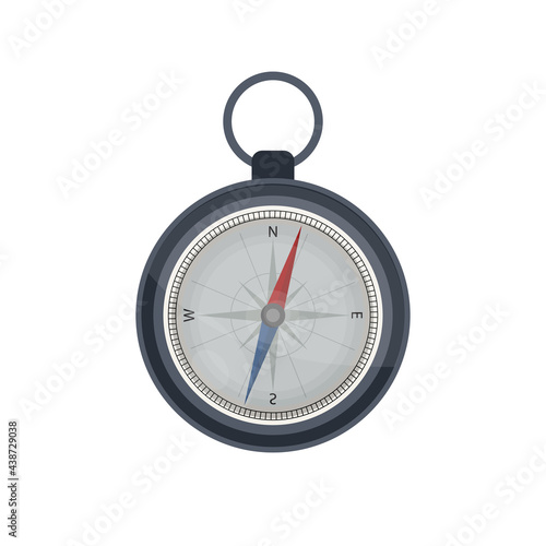 Compasses flat icons for travel and tourist. Vector illustration.