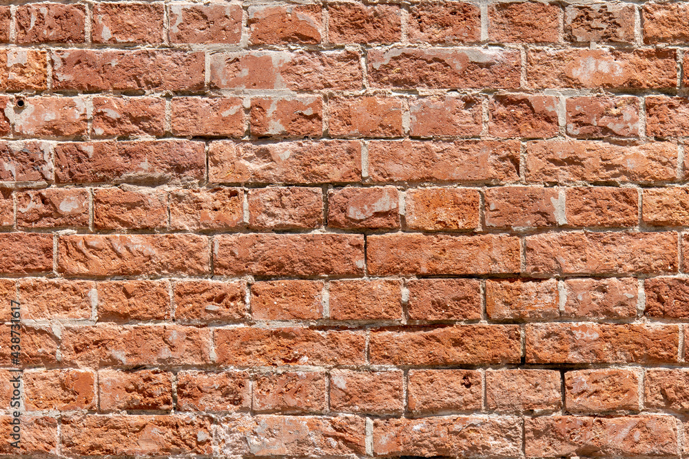 Obraz premium 赤レンガの壁