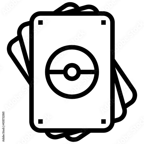 trading modern line style icon