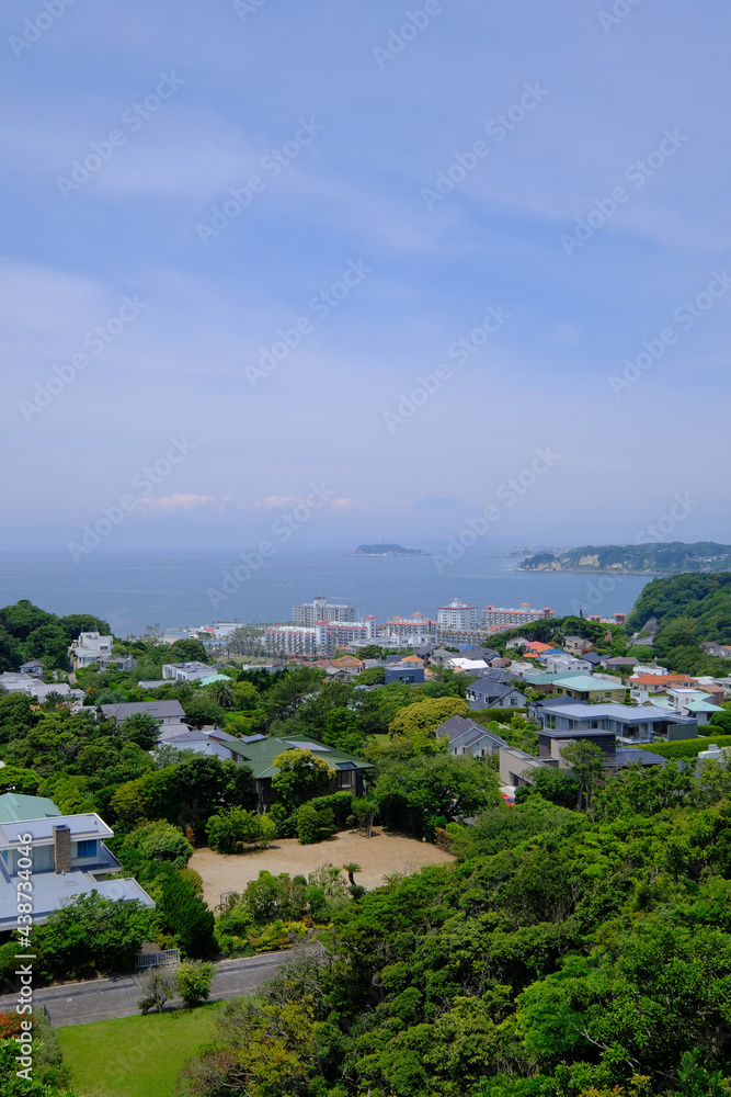 Obraz premium 神奈川県逗子市の披露山公園