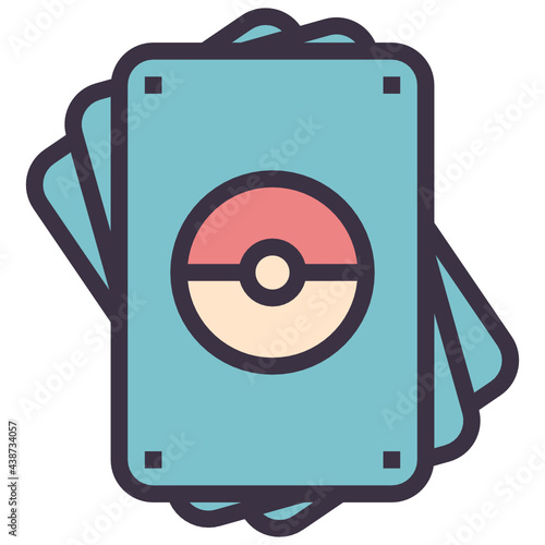 trading outline style icon