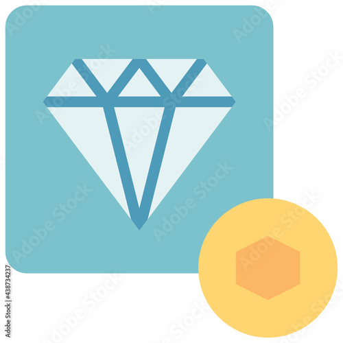 game flat style icon