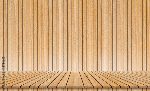 Empty wooden table for background 