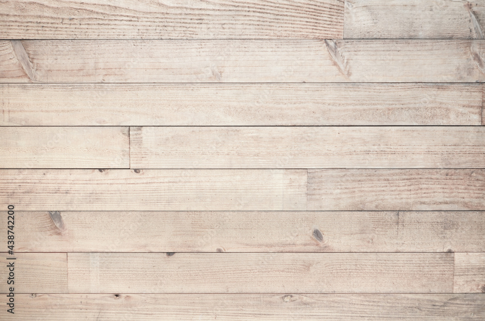 Naklejka premium White rustic wood plank texture background. Grunge hardwood facades.
