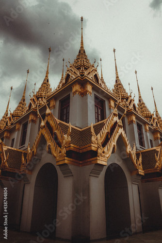 The most beautiful metal castle temple in Thailand