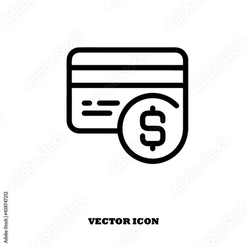 card vector icon illustration