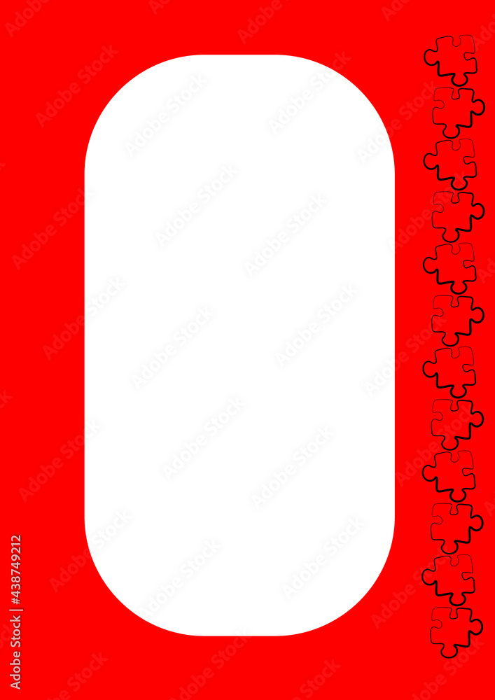 Vertical illustration format A4 - the design of the screen of the phone or tablet for inscriptions and photos Vertical illustration format A4 - the design of the screen of the phone or tablet for inscriptions and photos