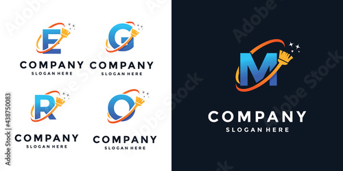 Broom logo signature, letters E, G, R, O and M.