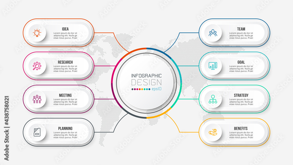 Business or marketing diagram infographic template. Business or marketing diagram infographic template.
