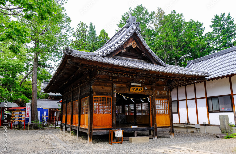 生島足島神社 神楽殿 生島足島神社 神楽殿