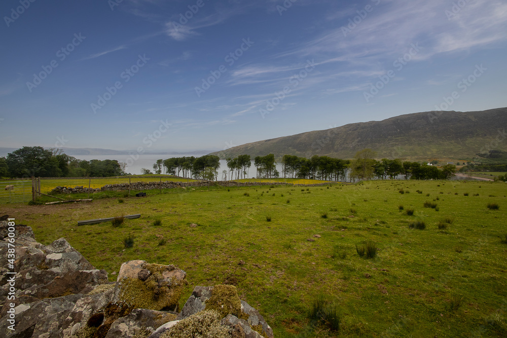 The Applecross Peninsula in the Scottish Highlands, UK