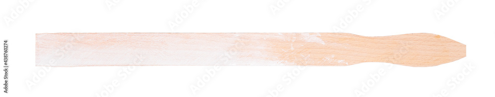 Old used stirring stick