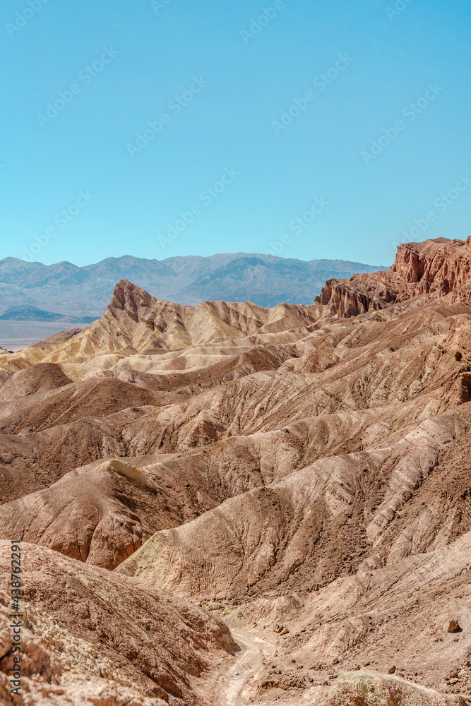 Fototapeta premium Zabriskie Point in Death Valley National Park, California, USA