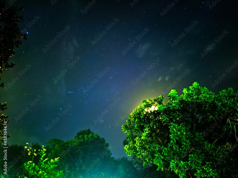 sky with stars sky with stars