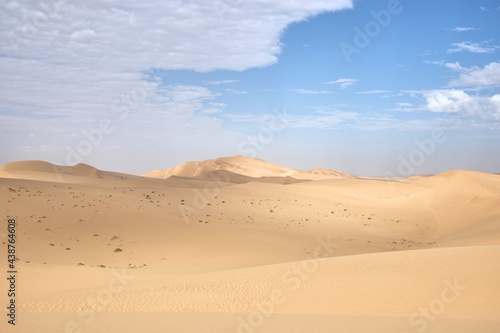 sand dune landscape of the namib desert, namibia