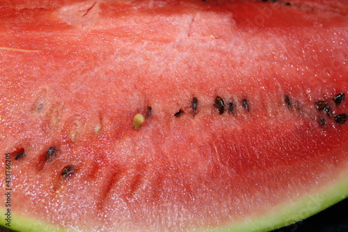 A big watermelon slice covering all the image
