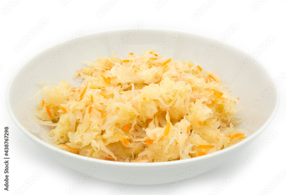 Sauerkraut with carrots