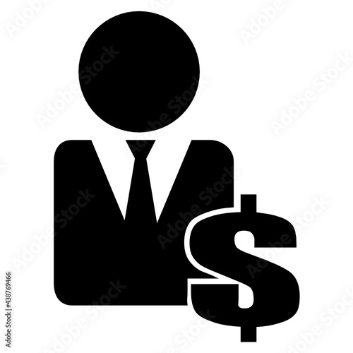 businessman_dollar_glyph_icon