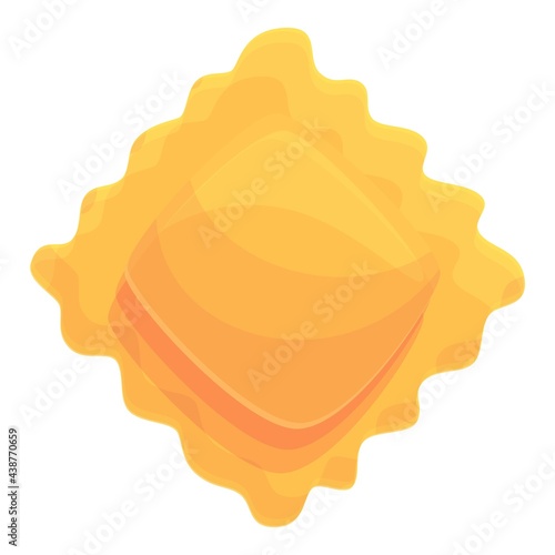 Ravioli is delicious icon. Cartoon of Ravioli is delicious vector icon for web design isolated on white background