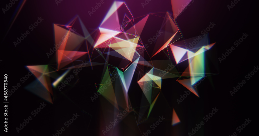 Concept plexus connection with lines and points background Concept plexus connection with lines and points background