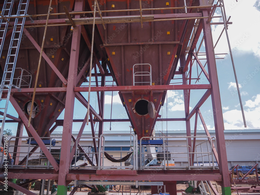 An electrostatic precipitator (ESP) is a filtration device that removes fine particles. During construction. An electrostatic precipitator (ESP) is a filtration device that removes fine particles. During construction.