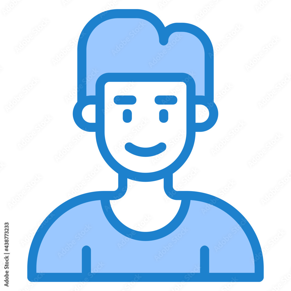 man blue style icon man blue style icon