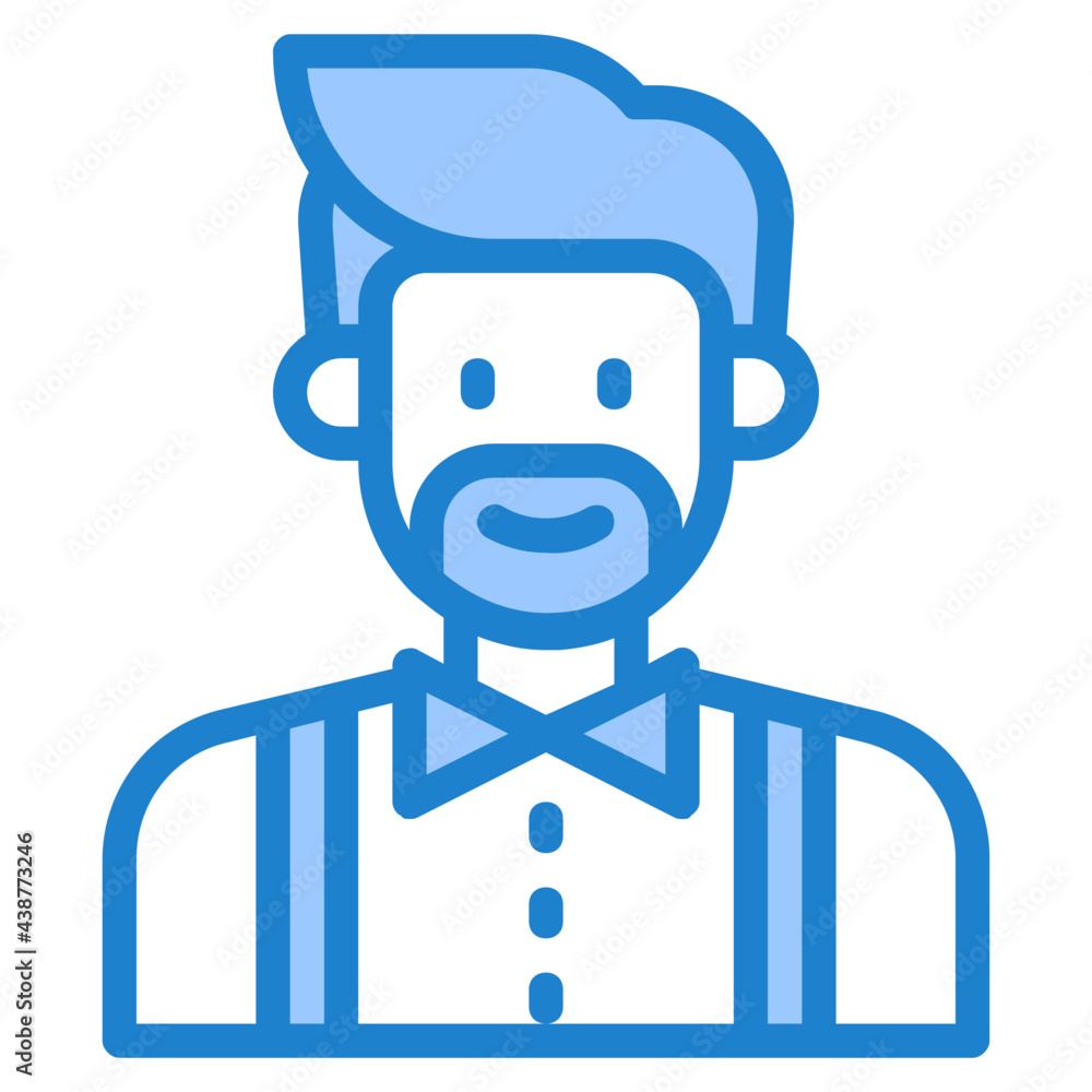 man blue style icon man blue style icon