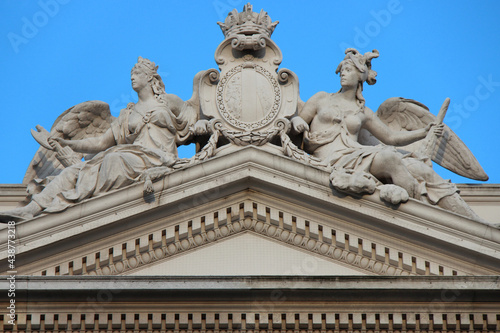 theater (burgtheater) in vienna (austria)  photo