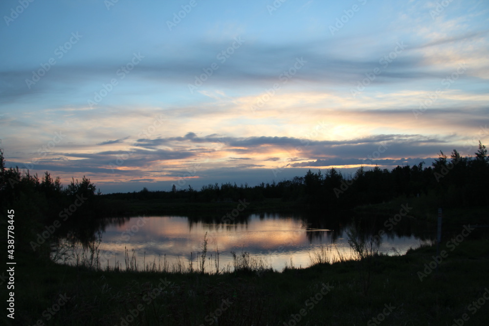The Afterglow, Pylypow Wetlands, Edmonton, Alberta