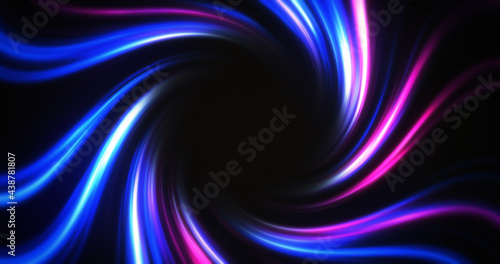 Concept swirly tunel abstract background