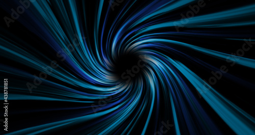 Concept swirly tunel abstract background